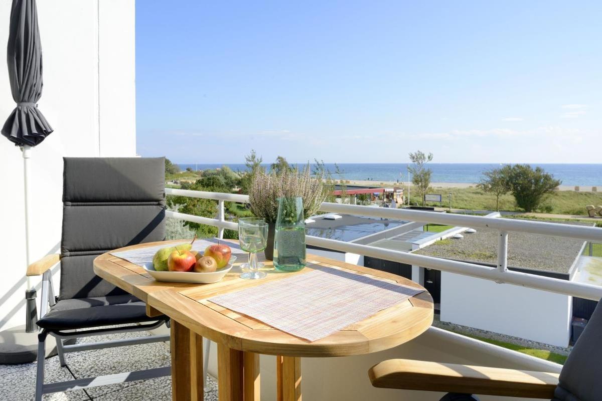 Meerblick Pur - Wohnung Strandhafer Am Suedstrand Fehmarn Exterior photo
